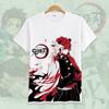 2023 New Women's T-Shirts Kawaii Kimetsu No Yaiba Graphic Short Sleeve T-Shirt Harajuku Ullzang Unisex Oversized T Shirt Female