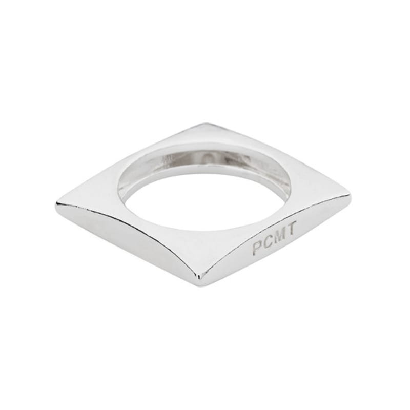 

PICOMENT Silver Square Ring XXS-4