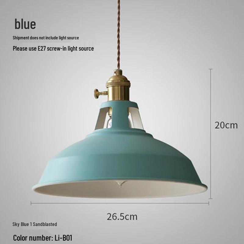 Nordic Modern Pendant Light - Macaron Style for Restaurants, Cafes, Bars, and Bedrooms