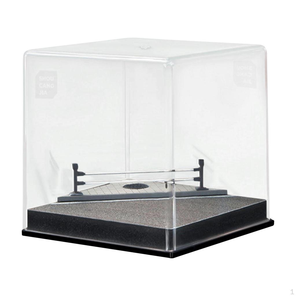 1/64 Acrylic Display Case, Transparent Storage Organizer for Figures And Memorabilia