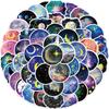 50 Moonlight Planet Moonlight Graffiti Stickers Decorate Luggage DIY Waterproof Stickers