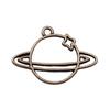Geometric Openwork Resin Charms MOON HEART Pendants Multi Color Alloy Jewelry Component