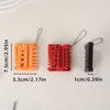 Compact Wire Screw Measuring Tool Portable Double-sided Ruler Nut Drill Bit Thread Checker  Bolts
