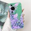 For Huawei P60 Art P60 Pro HuaweiP60 Case Cover Soft Silicone TPU Flower Butterfly Girly Fashion Painting Bumper Fundas