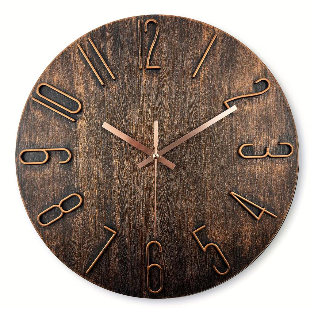 11 inch wall clock Home living room wall clock Modern simple silent clock