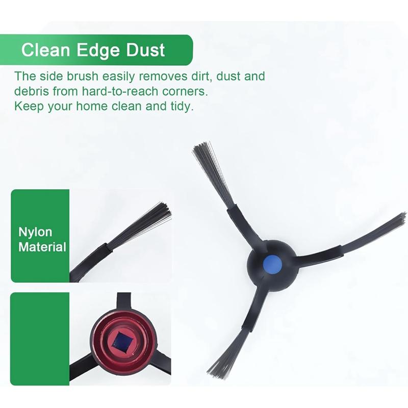 For Ecovacs Deebot N20 Plus, N20, N20 Pro Plus Robot Vacuum Cleaner Main Side Brush Hepa Filter Mop Cloth Accessories