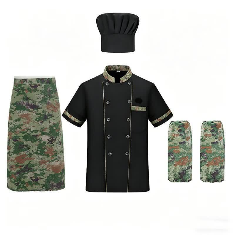 Shiyi Outdoor Camouflage Cook Uniform Set