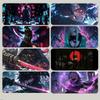 Cool Futuristic Art Ccyber Ninja Cyber Shinobi Mouse Pad Large Gaming Mousepad With Thick Stitched Edge Nonslip Desk Mat