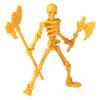 1 Set Multi-Articulable Skull And Bone Puppet Decoration Action Figures Three-Dimensional Skull Model Assembly Toy Gift