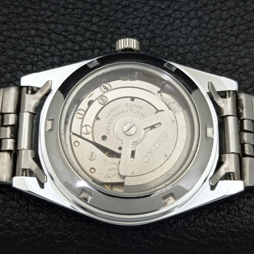 MENS VINTAGE REFURBISHED SEIKO 5 AUTOMATIC JAPAN WHITE DIAL WATCH a440363-9 Sk-a440363-1