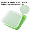 Plastic Sprouting Tray Pots Props Set Tools Container