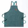 Grembiule Spesso in Tela da Cucina Per Donna Uomo Impermeabile Resistente alle Macchie Con Tasche Grembiule da Cucina Grembiule da Lavoro per Falegnameria Pittura