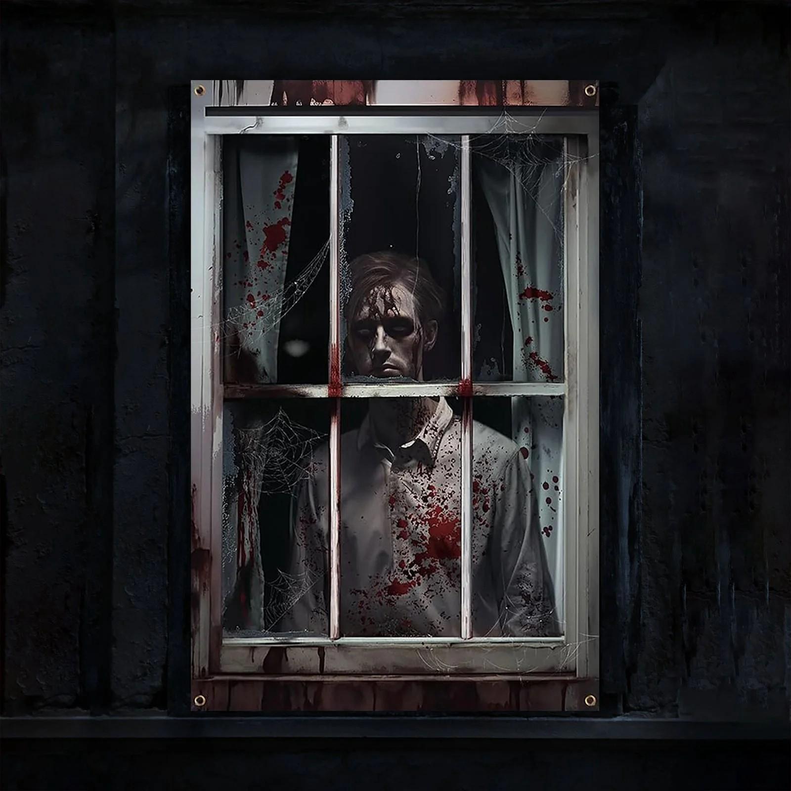 

Хэллоуин Наклейки на стену, Женские украшения с кровью, Наклейки для спальни, Объемная наклейка на стену, Декоративная наклейка на окно One Size