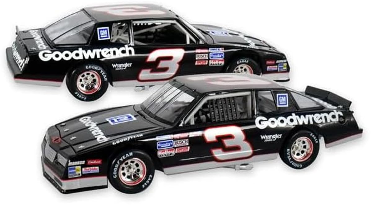 

Kyosho Lionel Racing Scale GM GOODWRENCH 1987 Chevrolet Richard Childress Finished Model 1/64 #3 (LR313605)