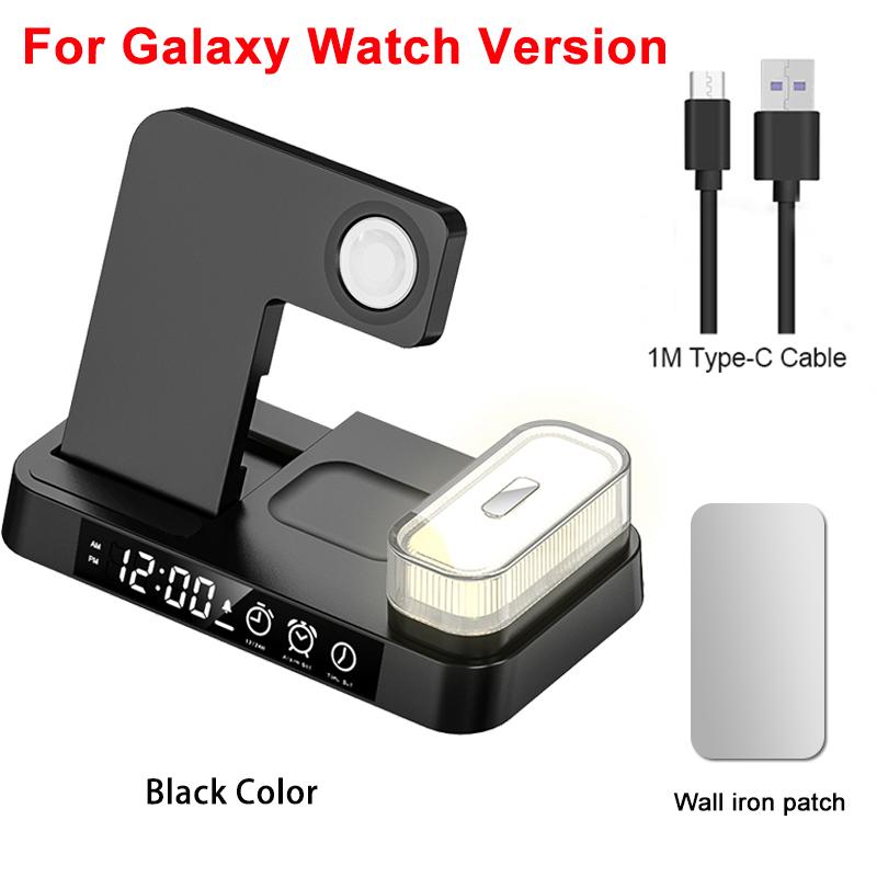 Wireless Charger 3 In 1 For Samsung Galaxy S23 S22 S21 Ultra 30W Fast Charging Station For Galaxy Watch 5/5 Pro/4 Chargers Stand