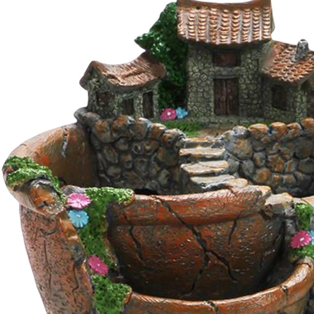 Er, Flower Pot Micro Landscape Flowerpot for Bonsai
