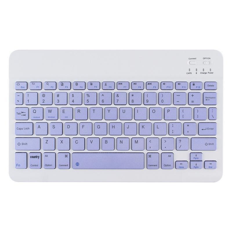 Universal Wireless Bluetooth Keyboard & Silent Rechargeable Mouse Set for iPad, Tablet, and Phone