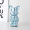 Ceramic Cartoon Teddy Bear Figurine Love Bear Ornament Living Room Small Piggy Bank Wine Cabinet Desktop Home Decoration