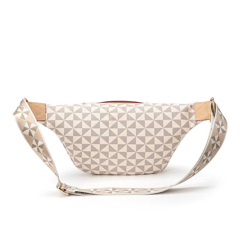 Light Luxury High-end Fashion Fanny Pack Women's Print Retro New Casual Versatile Single Shoulder Dumpling Bag