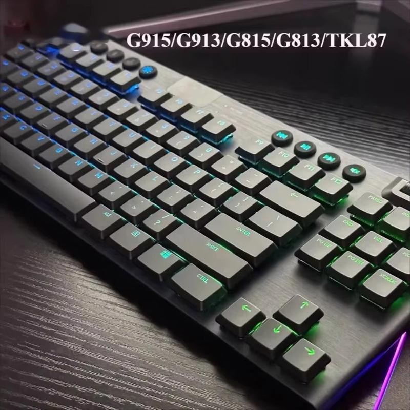 Teclas ABS de 109 Teclas para Teclados Mecánicos G915/G913/G815/G813 Antidesgaste Color Duradero