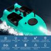 Wireless GPS Fishing Bait Boat with 3 Bait Containers Remo Control Bait Boat with 16-points GPS