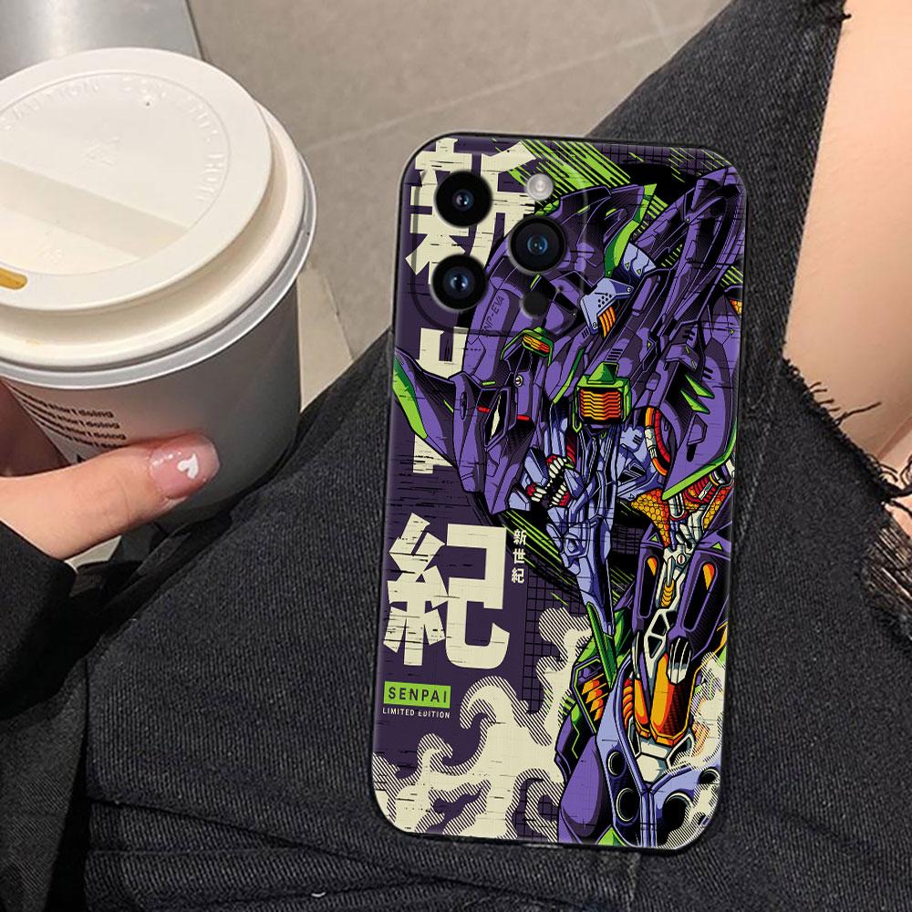 

N-Neon G-Genesis E-Evangelion 01 02 Cover Phone Case For iphone Apple 17 AIR 16E 16 15 14 13 12 11 Pro XR Max 8 7 Plus TPU Case IPHONE13