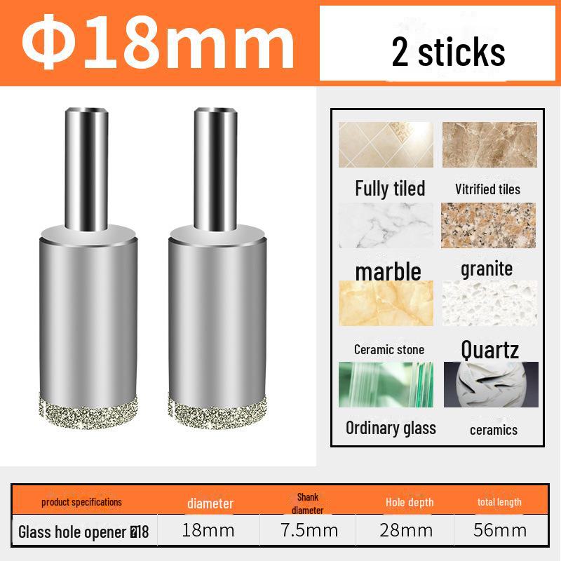 Burghiu diamant Green Forest pentru faianță, sticlă și marmură