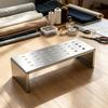 Brushed Finish Sewing Machine Stand Non Slip Foot Rest Holder Sewing Machine Foot Stool Home Use
