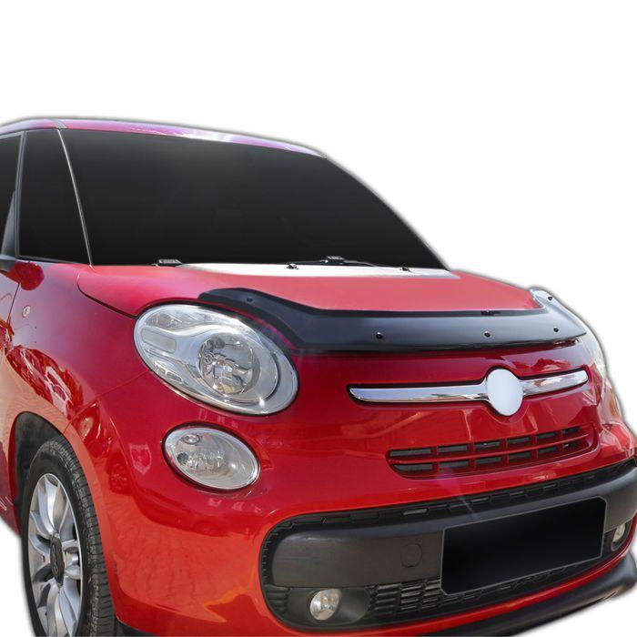 SCOUTT | Bra Capot Déflecteur Protection Pour Fiat 500L 2015-2022, Aérodynamique, Assemblage Facile, Aucun perçage requis
