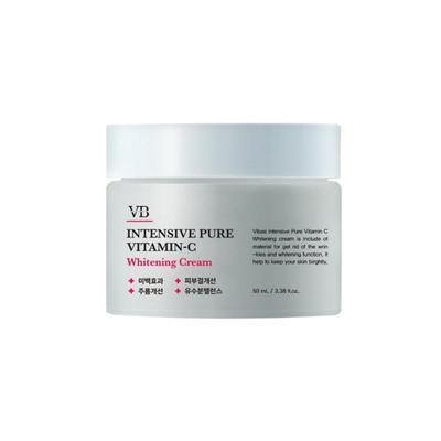VIBAS Intensive Pure Vitamin-C Whitening Cream 50ml*1Pc/2Pcs/4Pcs