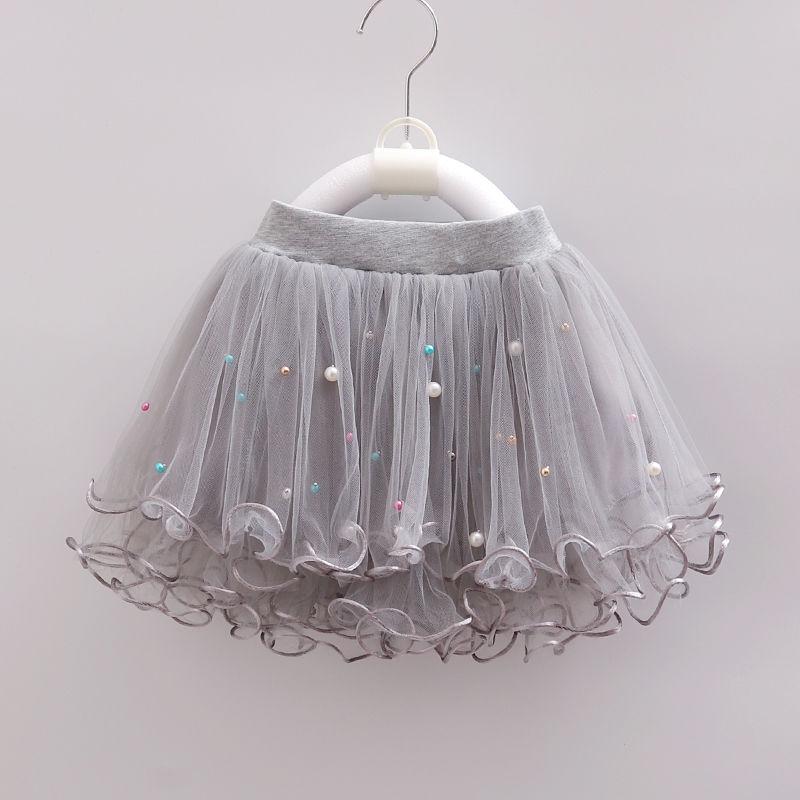 Girls' Half Skirt Versatile Baby Children's Fluffy Gauze Skirt Princess Dance Short Skirt Summer
