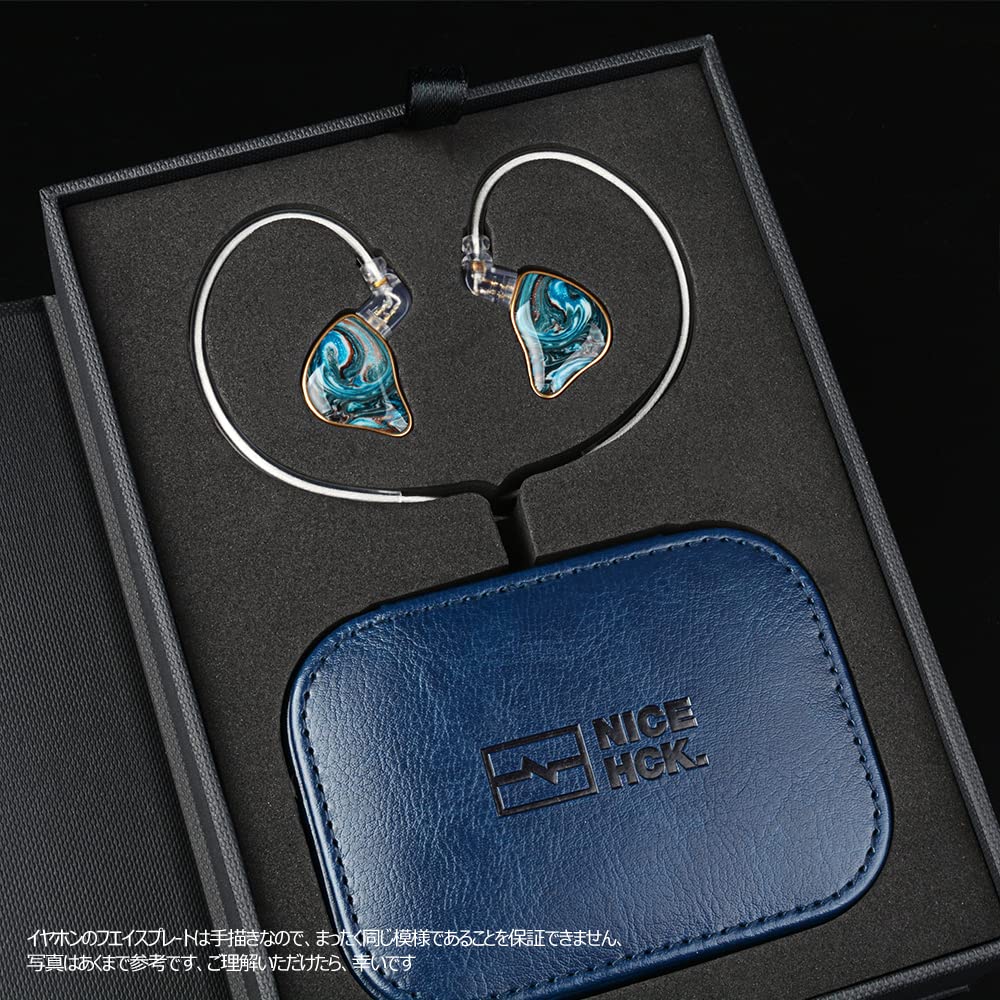 NICEHCK Słuchawki NX7 MK4 z 4 przetwornikami armaturowymi zbalansowanymi 2 przetwornikami dynamicznymi piezoelektryczny ceramiczny 7 jednostek przetworników na wymienny 4 armaturowy zbalansowany