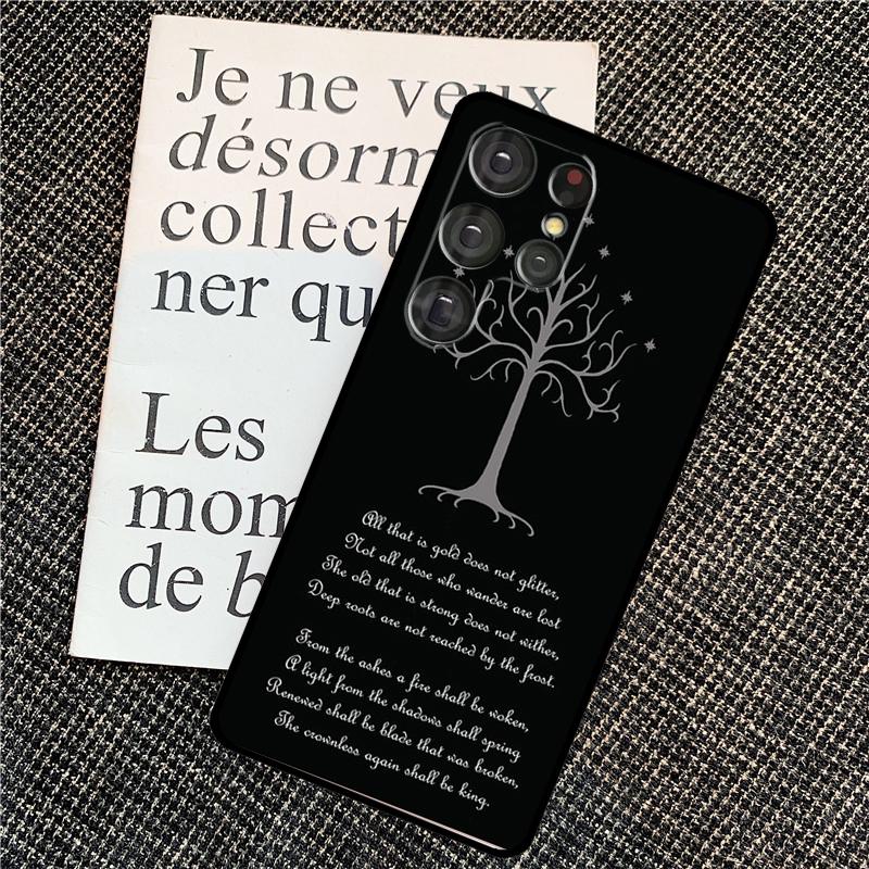 Tree Of Gondor Lotrs Case For Samsung Galaxy S24 S23 S22 Ultra S8 S9 S10 Plus Note 10 20 Ultra S20 S21 FE Cover