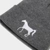 Autumn and winter new innovative horse embroidery warm cold hat men and women outdoor shopping leisure sunshade knitted hat tide