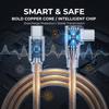 60W USB C To Type C PD 90-Degree Angle Gaming Fast Charging Cable Suitable For Type-C Interface Mobile Phone And Tablet Devices