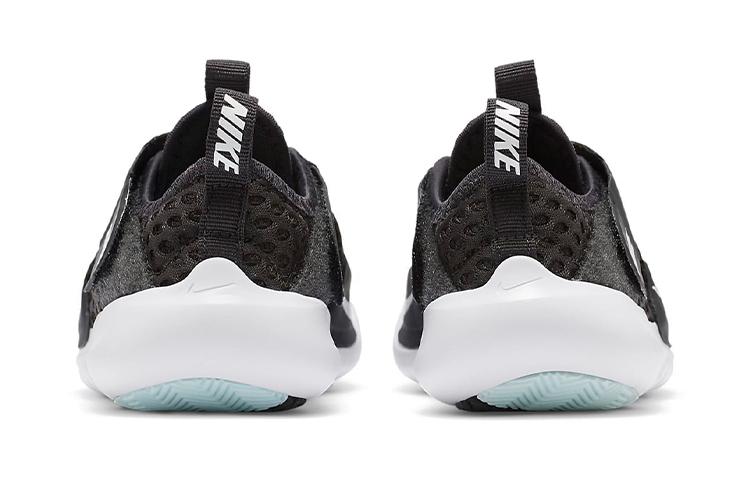 Nike Flex Advance BR Slip Resistant Cushioning Breathable Low Top Kids' Running Shoes Black White DC9370-001