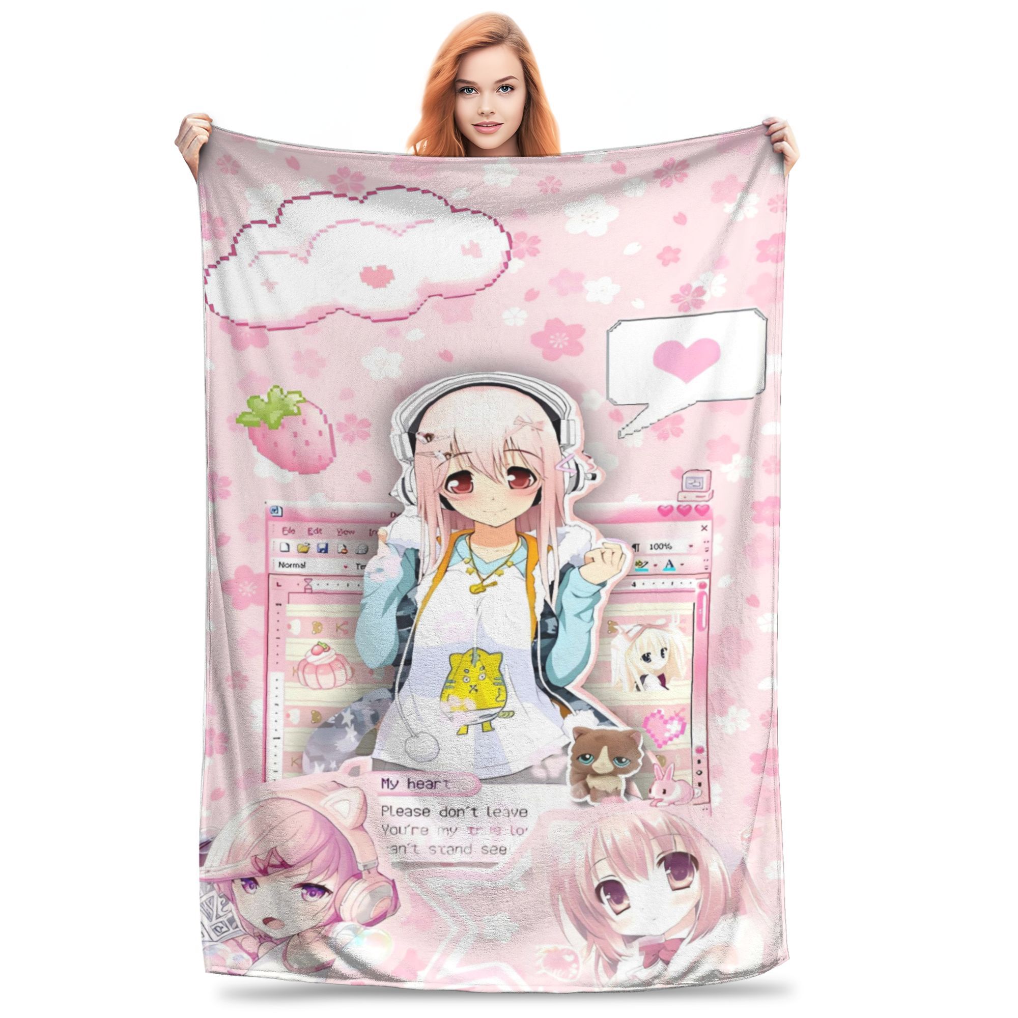 

Японское одеяло Sonico Качество Супер Мягкое Плед Зимний Детская Спальня Модный Покрывало 30x40in