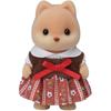 Sylvanian Families Caramel Dog Family Toy Dollhouse Figures for Ages 3 and Up EPOCH
