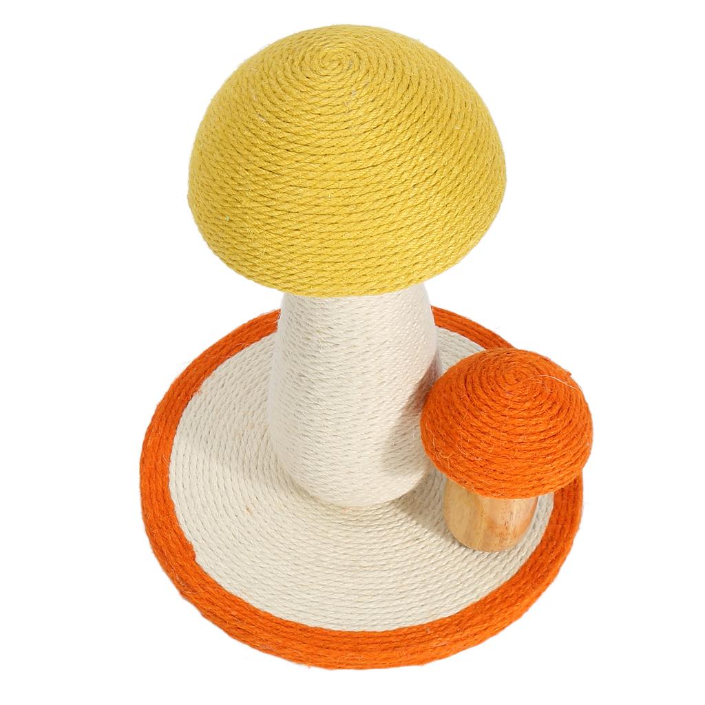 Katzenkratzbaum Krallenwetzen Interaktiv Pilzform Sisal Kätzchen Klettern Kratzer für
