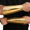 Silver Gold Rivet Medieval Bracers Role Playing Cosplay Arm Cuff Knight Arm Guard  Training