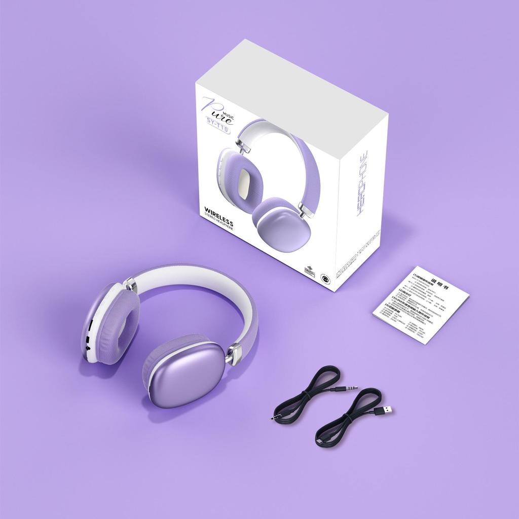 2026 Wireless Over-Ear Headphones: Customizable, Long Battery, High-Quality Sound, Bluetooth, Apple Compatible