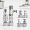 7 Pieces Hose Adapter Secure Locking for Air Tool Artists