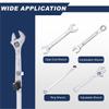 ABKP-Wrench Extender Tool, Torque Adapter Extension Bar 15.7" Long, Non-Slip Grip For Tightening & Loosening Nuts/Bolts