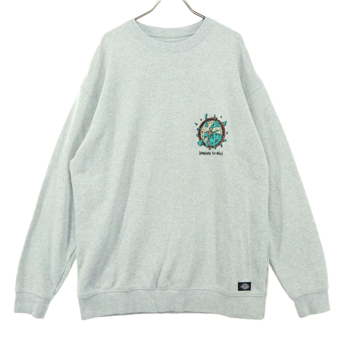 

Косметика Dickies Тренировочная кофта с длинным рукавом L Светло-серый Мужская Б/у