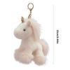 Zodiacal Horse Plush Key Holder Charm Soft And Lightweight Wallet Hanging Decoration Keyring For Purse or Backpack