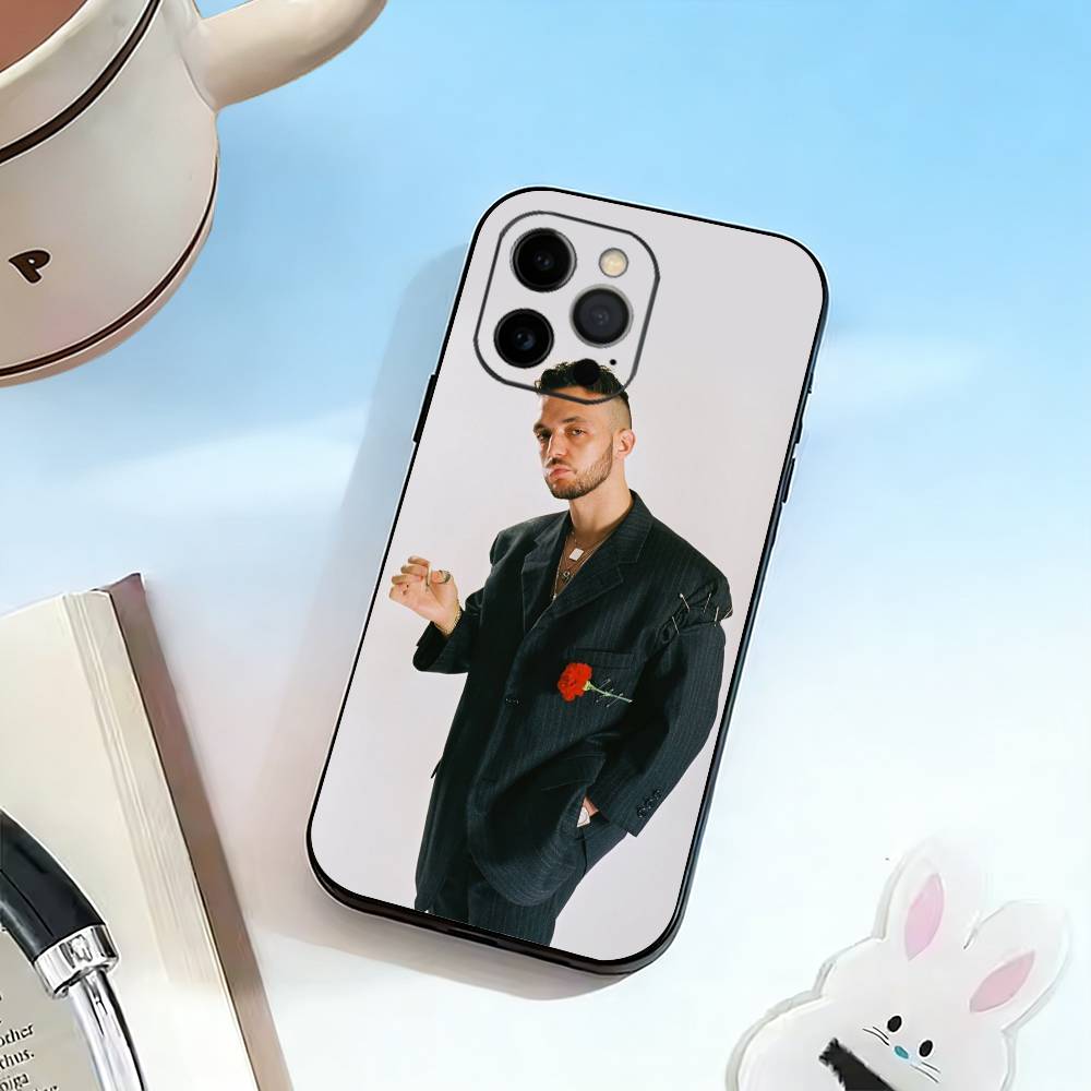Urban C. Tangana Phone Case For iPhone 17, 16,15,14,13,12,11 Plus,Pro Max, Others Soft Black Cover