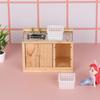 1 Set Miniature European Bedroom Furniture 1:12 Dollhouse Kitchen Scene Cooking Table Sink Cabinet Model Toy Dolls Accessories