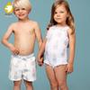 2025 Rabbit Beach One-Piece Swimsuit for Kids: Summer Swimwear for Boys & Girls
