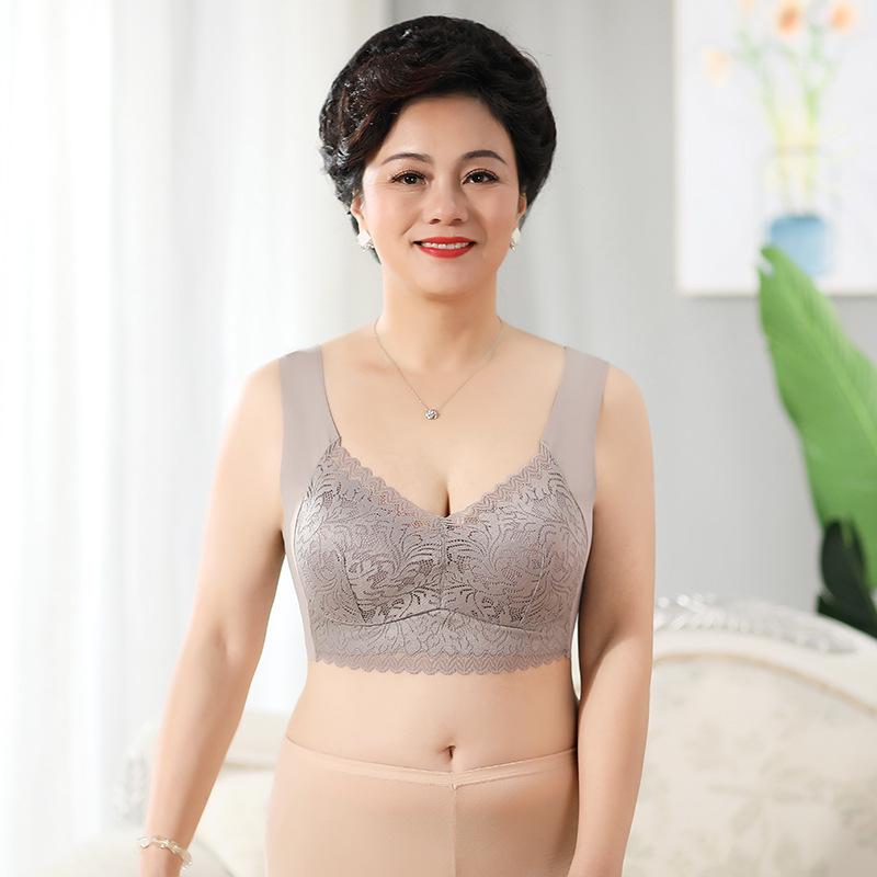 Summer Comfort Wireless Sports Bra: Stylish Vest Design for Middle-Aged & Elderly Women