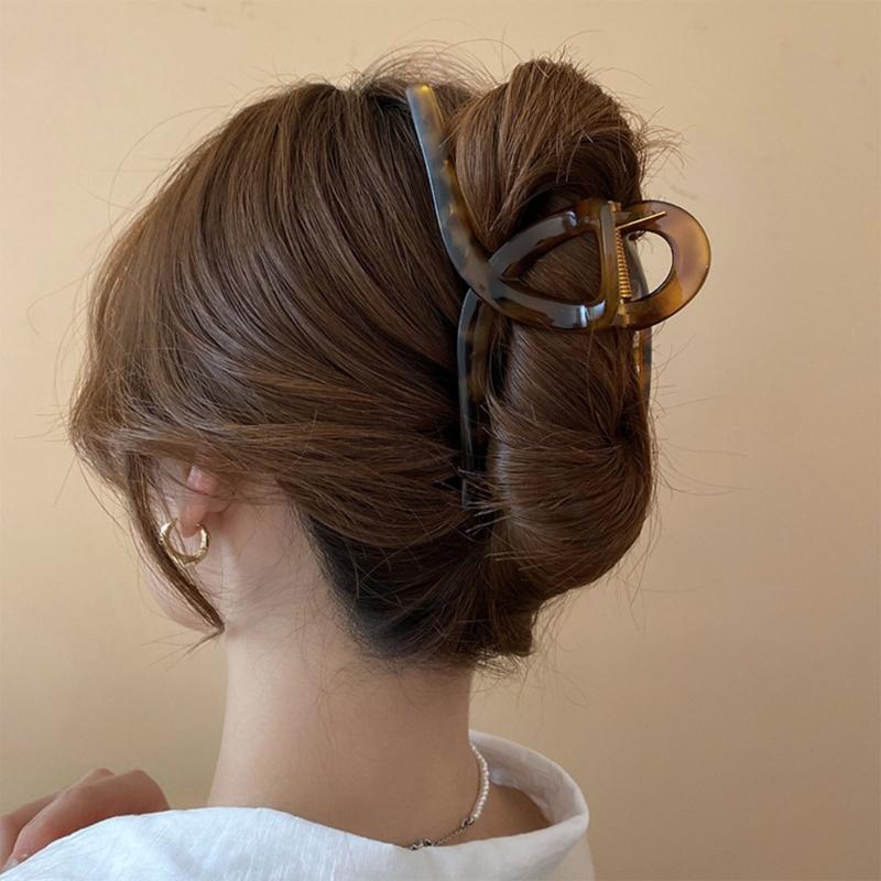 Haarklammer Flache Klammer Thema Haarklammer Elegant Breite Haarspange Haarspangen Starker Halt Haarnadel für Mädchen